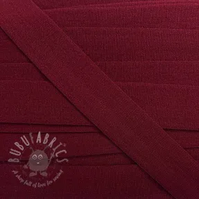 Poševna elastika matt 20 mm bordeaux