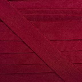 Poševna elastika matt 20 mm dark red