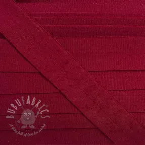 Poševna elastika matt 20 mm dark red