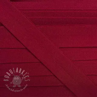 Poševna elastika matt 20 mm dark red