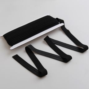 Poševna elastika matt 20 mm black