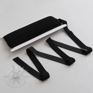 Poševna elastika matt 20 mm black