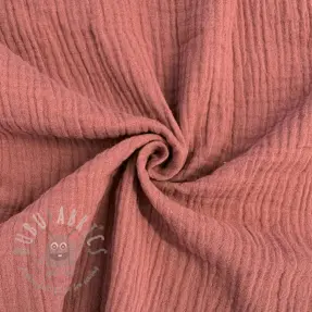 Dvostruka gaza/muslin mauve ORGANIC