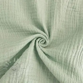 Dvostruka gaza/muslin mint ORGANIC