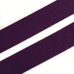Poševna elastika matt 20 mm dark purple