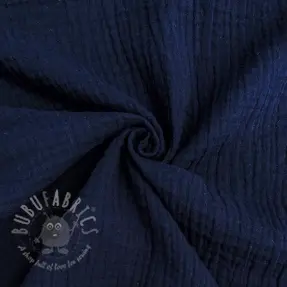 Dvostruka gaza/muslin navy ORGANIC