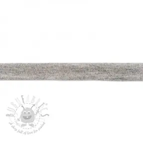 Poševni trak jersey melange grey