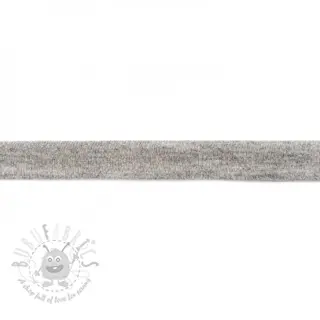 Poševni trak jersey melange grey