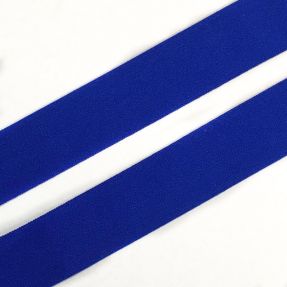 Poševna elastika matt 20 mm blue