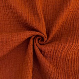 Dvoslojna gaza/muslin rust ORGANIC