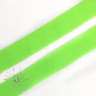 Poševna elastika matt 20 mm neon green