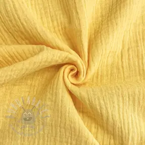 Dvoslojna gaza/muslin soft yellow ORGANIC