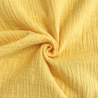 Dvoslojna gaza/muslin soft yellow ORGANIC