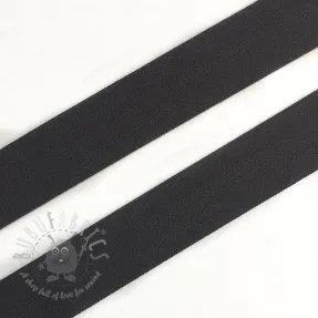 Poševna elastika matt 20 mm dark grey