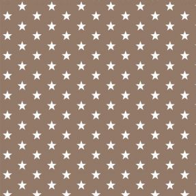 Bavlnená látka Petit stars taupe
