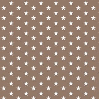 Bombažna tkanina Petit stars taupe