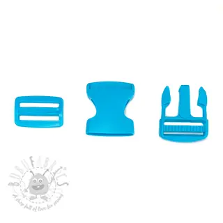 Plastična zaponka 38 mm aqua
