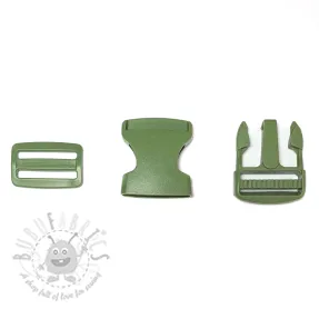 Plastična zaponka 38 mm army