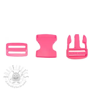 Plastična zaponka 38 mm light fuchsia