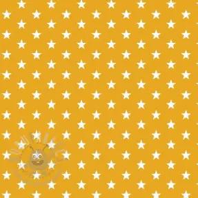 Bombažna tkanina Petit stars yellow