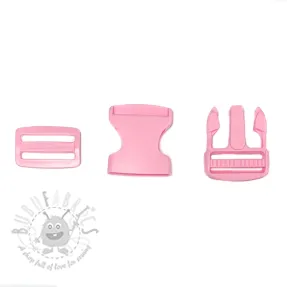 Plastična zaponka 38 mm rose