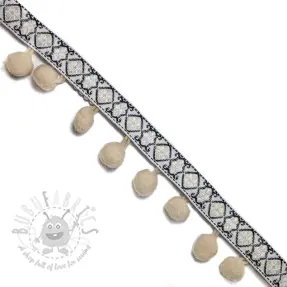 Pompom JACQUARD sand
