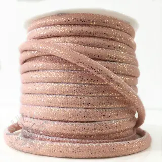Semišasta vrvica Luxe rose
