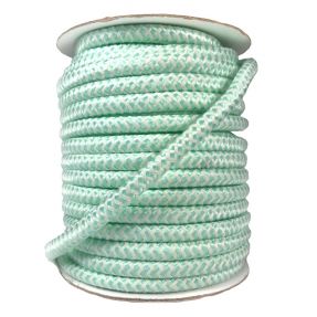 Poliestrska pletena vrvica ZIG ZAG light mint