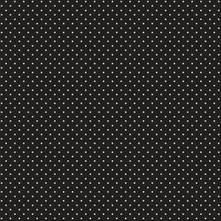 Bombažna tkanina Petit dots black