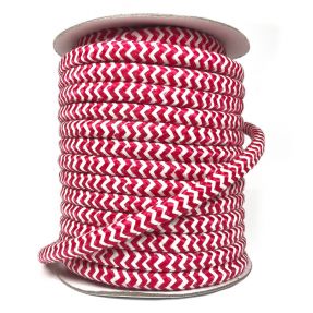 Poliestrska pletena vrvica ZIG ZAG red