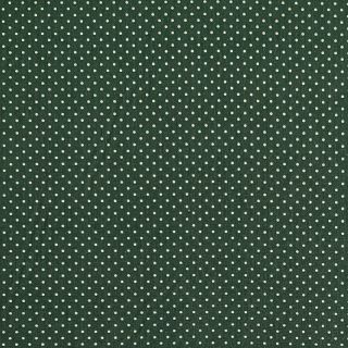 Bombažna tkanina Petit dots dark green