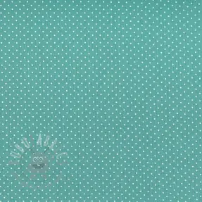 Bombažna tkanina Petit dots fresh sage