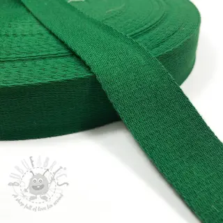 Bombažni trak 4 cm grass green