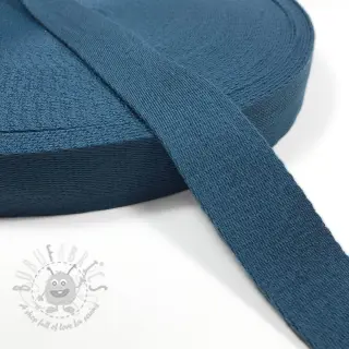 Bombažni trak 4 cm jeans