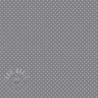 Bombažna tkanina Petit dots grey