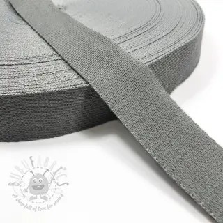 Bombažni trak 4 cm light grey