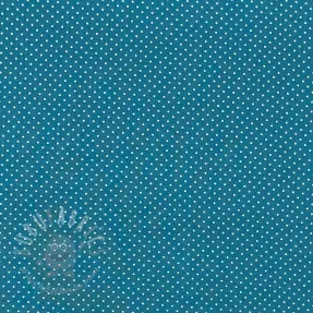 Bombažna tkanina Petit dots indigo