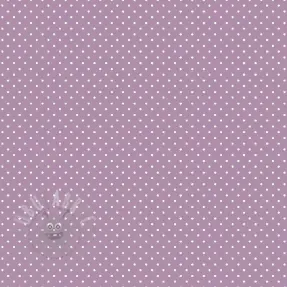 Bombažna tkanina Petit dots lilac