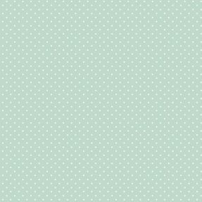 Bombažna tkanina Petit dots mint