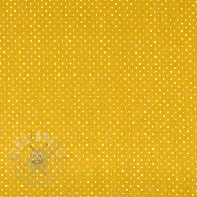 Bombažna tkanina Petit dots ochre