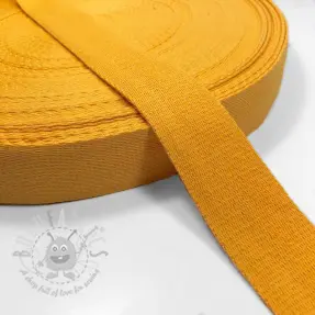 Bombažni trak 4 cm yellow