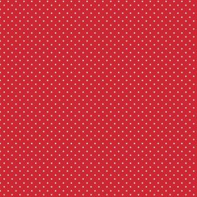 Bombažna tkanina Petit dots red