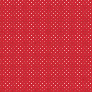 Bombažna tkanina Petit dots red