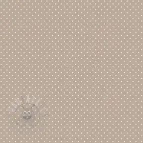 Bombažna tkanina Petit dots sand