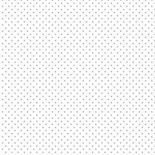 Bombažna tkanina Petit dots white/grey