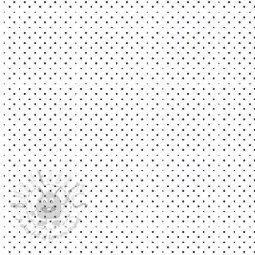 Bombažna tkanina Petit dots white/navy
