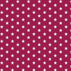 Bavlnená látka Petit stars cerise