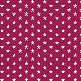 Bavlnená látka Petit stars cerise