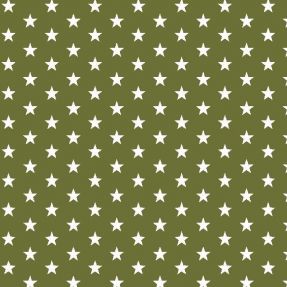 Bavlnená látka Petit stars green