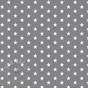 Bombažna tkanina Petit stars grey